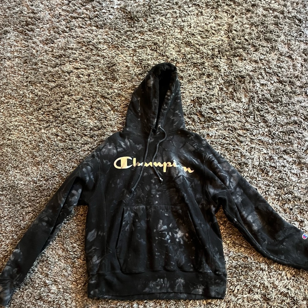 Champion hoodie, marble